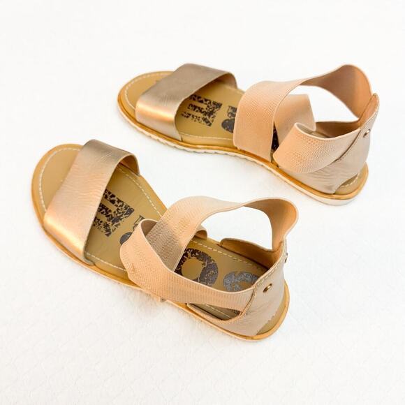 Sorel Women's Metallic Cross Strapped Sandal Size 7 - Picture 5 of 5